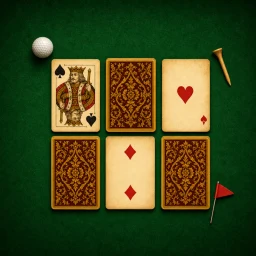 Ícone de Golf — Jogo de Cartas